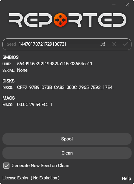 Reported Spoofer